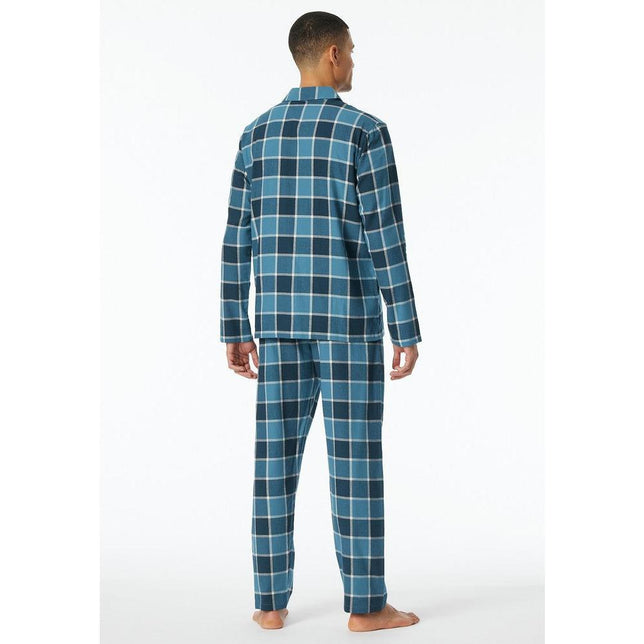 Schiesser Heren Pyjama set Schlafanzug lang 182029 - Jambelles