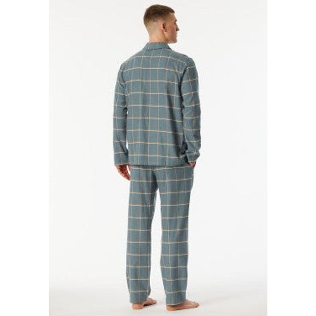 Schiesser Heren Pyjama set Schlafanzug lang 182029 - Jambelles