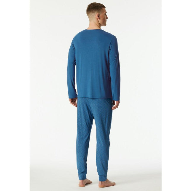 Schiesser Heren Pyjama set Schlafanzug lang 183116 - Jambelles