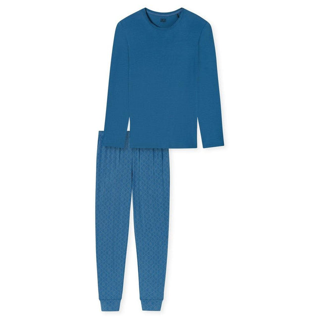 Schiesser Heren Pyjama set Schlafanzug lang 183116 - Jambelles