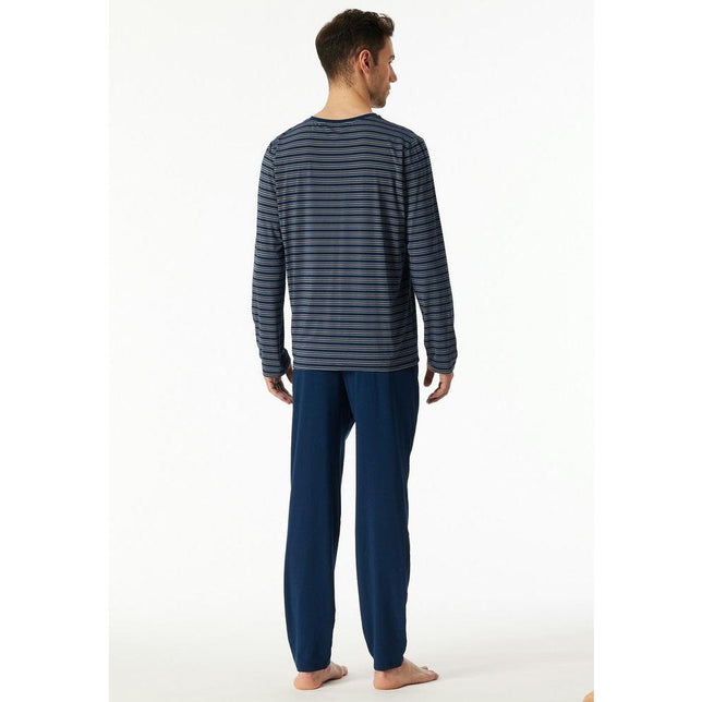 Schiesser Heren Pyjama set Schlafanzug lang 183118 - Jambelles