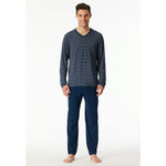 Schiesser Heren Pyjama set Schlafanzug lang 183118 - Jambelles