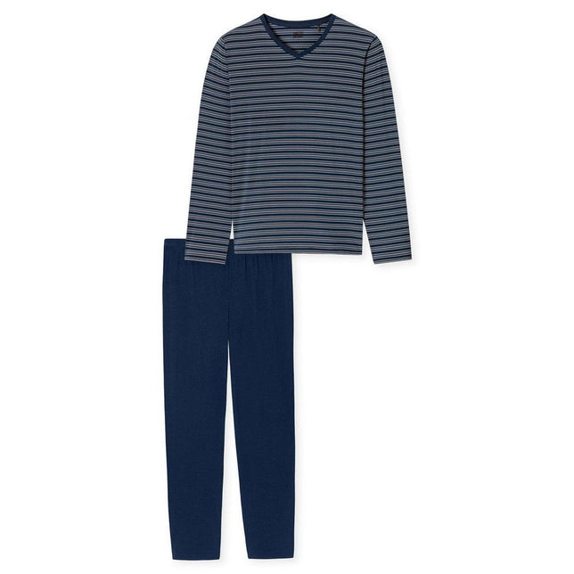 Schiesser Heren Pyjama set Schlafanzug lang 183118 - Jambelles