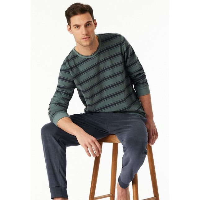 Schiesser Heren Pyjama set Schlafanzug lang 183128 - Jambelles