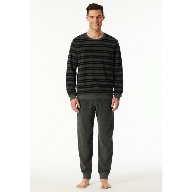 Schiesser Heren Pyjama set Schlafanzug lang 183128 - Jambelles