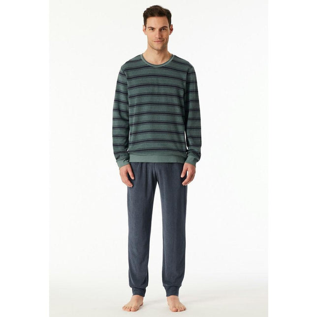 Schiesser Heren Pyjama set Schlafanzug lang 183128 - Jambelles