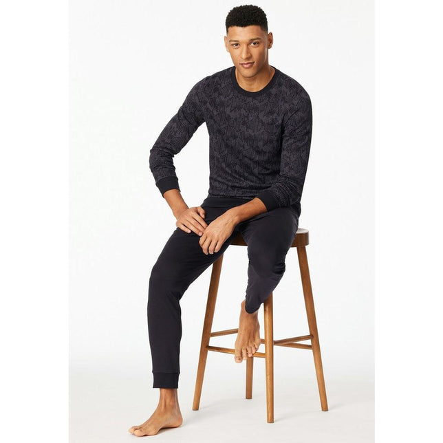 Schiesser Heren Pyjama set Schlafanzug lang 183173 - Jambelles