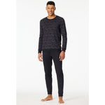 Schiesser Heren Pyjama set Schlafanzug lang 183173 - Jambelles