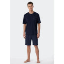 Schiesser Heren Pyjama set Short 179110 - Jambelles
