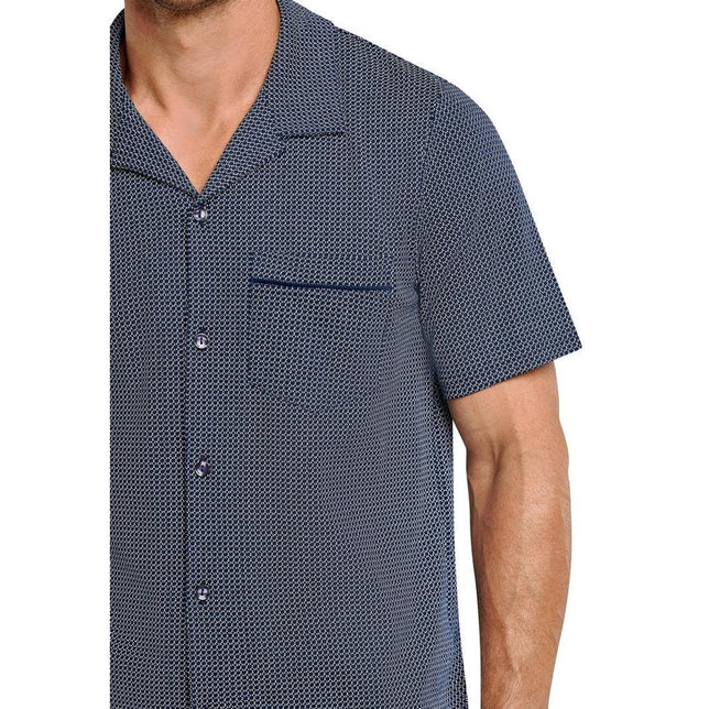 Schiesser Heren Pyjama set Shortama 173861 - Jambelles