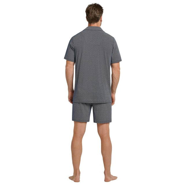 Schiesser Heren Pyjama set Shortama 173861 - Jambelles