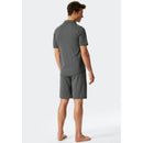 Schiesser Heren Pyjama set Shortama 176827 - Jambelles
