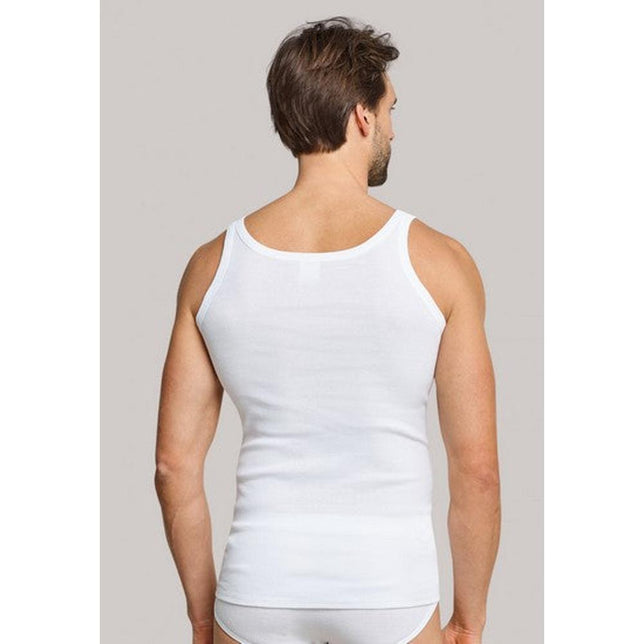 Schiesser Heren Shirt/Hemd Hemd 0/0 Dubbelverpakking Fijnrib CO 100 205144 - Jambelles