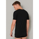 Schiesser Heren Shirt/Hemd Shirt 1/2 arm Ronde Hals 2P 174997 - Jambelles