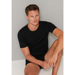 Schiesser Heren Shirt/Hemd Shirt 1/2 arm Ronde Hals 2P 174997 - Jambelles