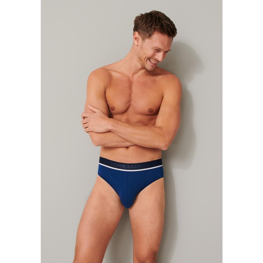 Schiesser Pique Rio-Slip - Mutande Uomo In Tessuto Di Qualità, Comfort E Vestibilità Classica