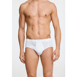 Schiesser Heren Slip Sport slip dubbelverpakking 2P fijnrib CO 100 205159 - Jambelles