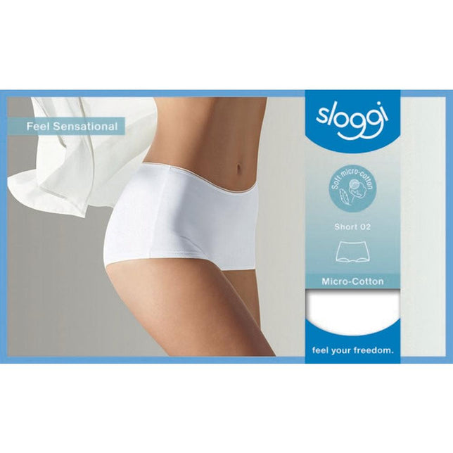 Sloggi Dames Boxer Feel Sensational Short 02 10151218 - Jambelles