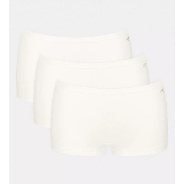 Sloggi Dames Boxer Sloggi GO Daily Cotton Short 3-Pack 10222337 - Jambelles