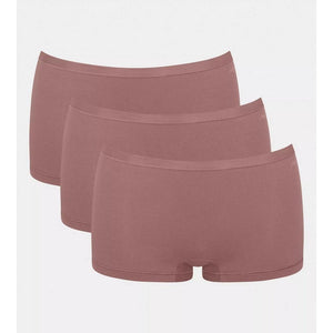 Sloggi Dames Boxer Sloggi GO Daily Cotton Short 3 Pack 10222337 - Jambelles