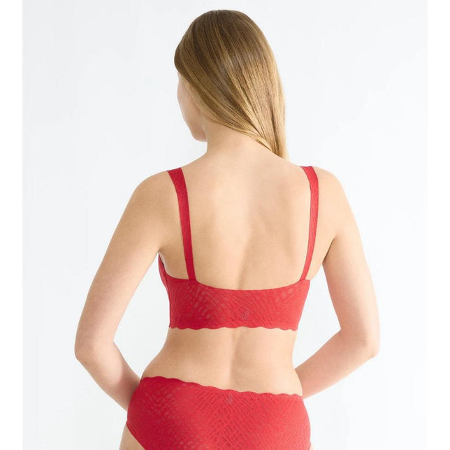 Sloggi Dames Bralette Zero Feel Bliss Festive Bralette 10224744 - Jambelles