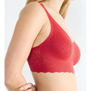 Sloggi Dames Bralette Zero Feel Bliss Festive Bralette 10224744 - Jambelles