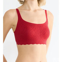 Sloggi Dames Bralette Zero Feel Bliss Festive Top 10224738 - Jambelles