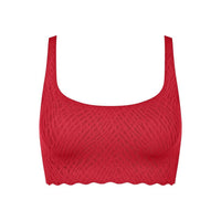 Sloggi Dames Bralette Zero Feel Bliss Festive Top 10224738 - Jambelles