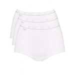 Sloggi Dames Slip Basic+ Diamond Maxi c3P 10181250 - Jambelles