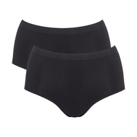 Sloggi Dames Slip GO Sense Highwaist 2P 10224852 - Jambelles