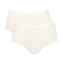 Sloggi Dames Slip GO Sense Highwaist 2P 10224852 - Jambelles
