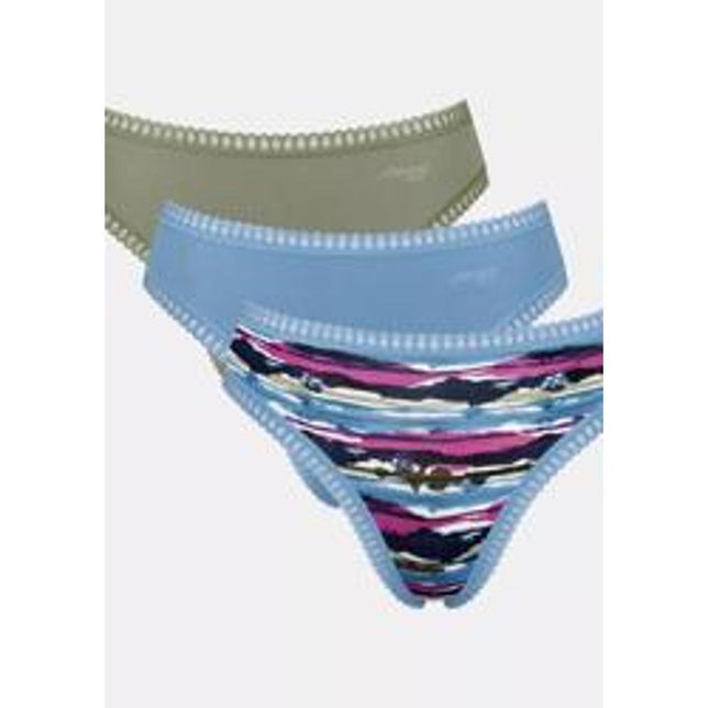 Sloggi Dames Slip Sloggi GO Crush High Leg 3-Pack 10219672 - Jambelles