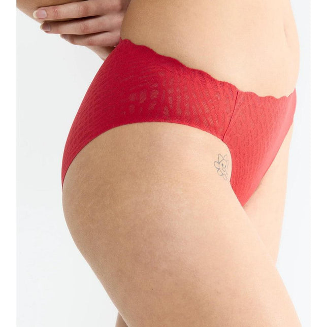 Sloggi Dames Slip Zero Feel Bliss Festive High 10224740 - Jambelles