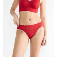 Sloggi Dames Slip Zero Feel Bliss Festive High 10224740 - Jambelles