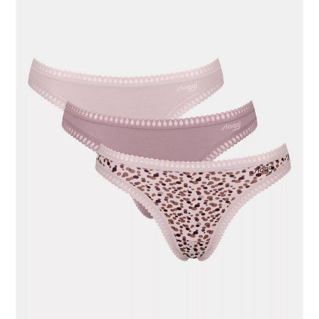 Sloggi Dames String Sloggi GO Crush 3-Pack 10219704 - Jambelles