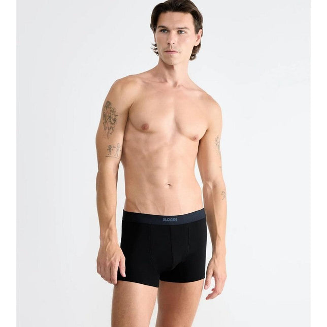 Sloggi Heren Boxer Sloggi men EVER Ease Short 2-Pack 10222372 - Jambelles