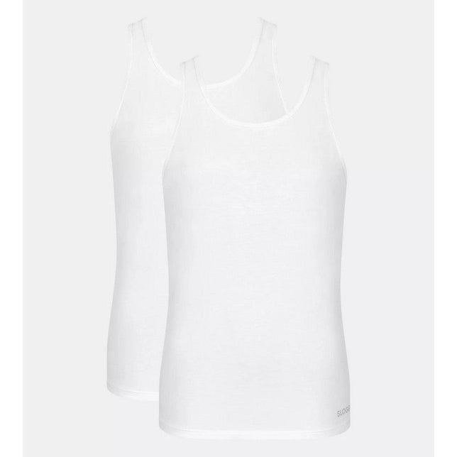 Sloggi Heren Shirt/Hemd Sloggi Men Go Abc 2.0 Tank Top 2-Pack 10217898 - Jambelles
