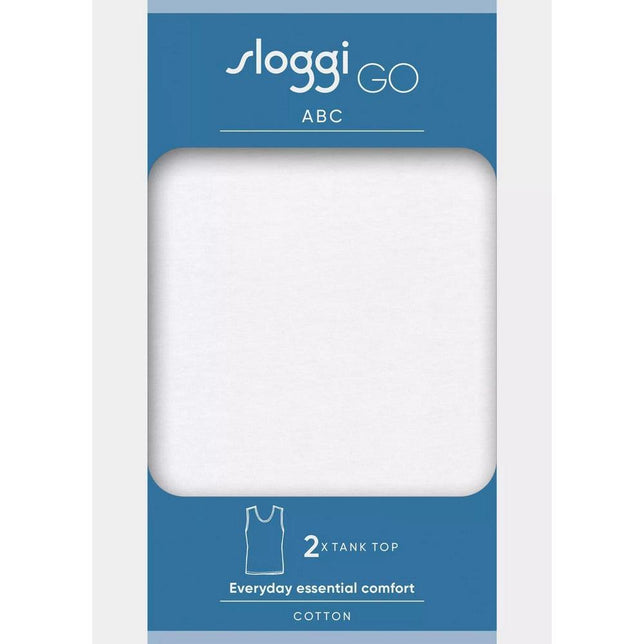 Sloggi Heren Shirt/Hemd Sloggi Men Go Abc 2.0 Tank Top 2-Pack 10217898 - Jambelles
