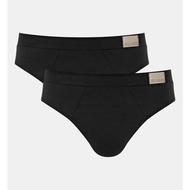 Sloggi Heren Slip men GO Natural Brief 2-Pack10214618 - Jambelles