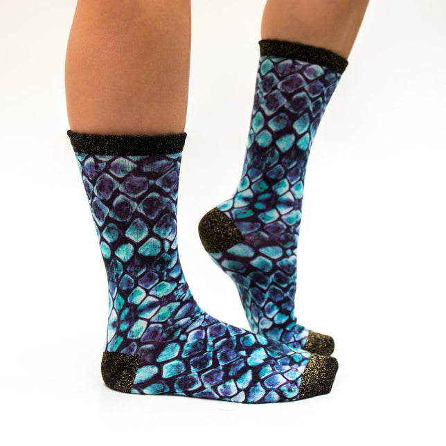 Sock My Feet Dames Sokken Sock My Reptile FW19W009 - Jambelles