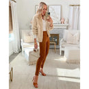 Spanx Dames Broek Faux Suede - Leggings 20322R - Jambelles