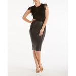 Spanx Dames Jurk Faux leather pencil skirt SPX20190R - Jambelles