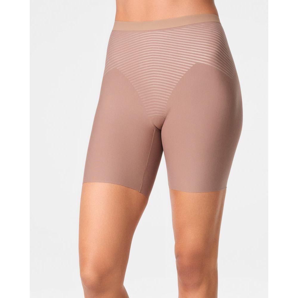 Spanx Dames Slip Supima Shaping - Mid-Thigh Short 10505R - Jambelles