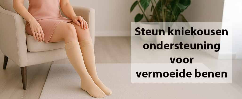 Steun Kniekousen: Comfortabele Ondersteuning voor Vermoeide Benen