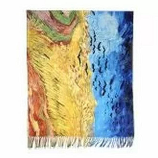 Sunset Accessoires Shawl / Sjaal schilderij print SH69351 - Jambelles
