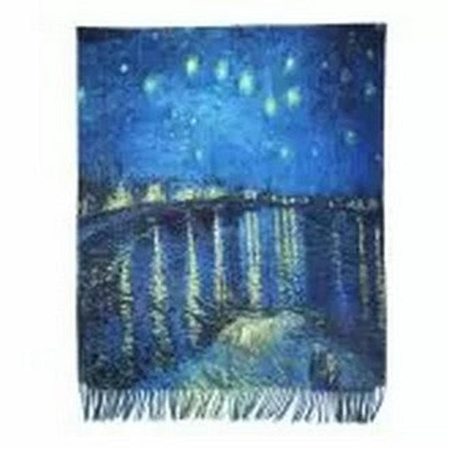 Sunset Accessoires Shawl / Sjaal Schilderij sjaal SH69347 - Jambelles