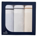 Swan Zakdoeken Heren 3Pack 538318 - Jambelles