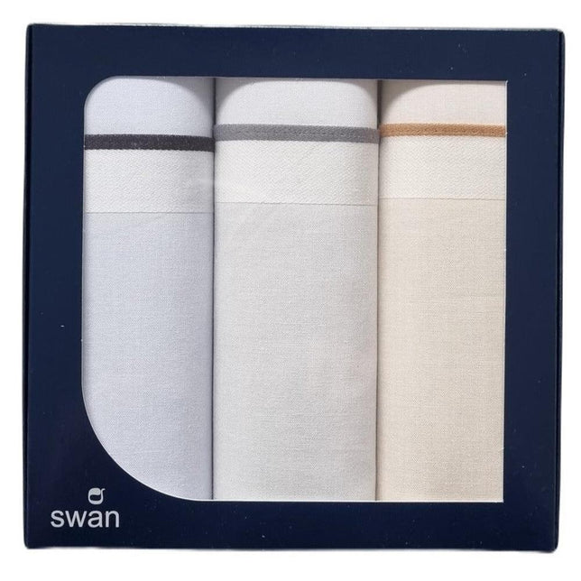 Swan Zakdoeken Heren 3Pack 538318 - Jambelles