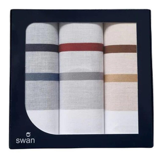 Swan Zakdoeken Heren 3Pack 538328 - Jambelles