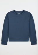 Schiesser Mix+Relax dames sweatshirt met V-hals 184114